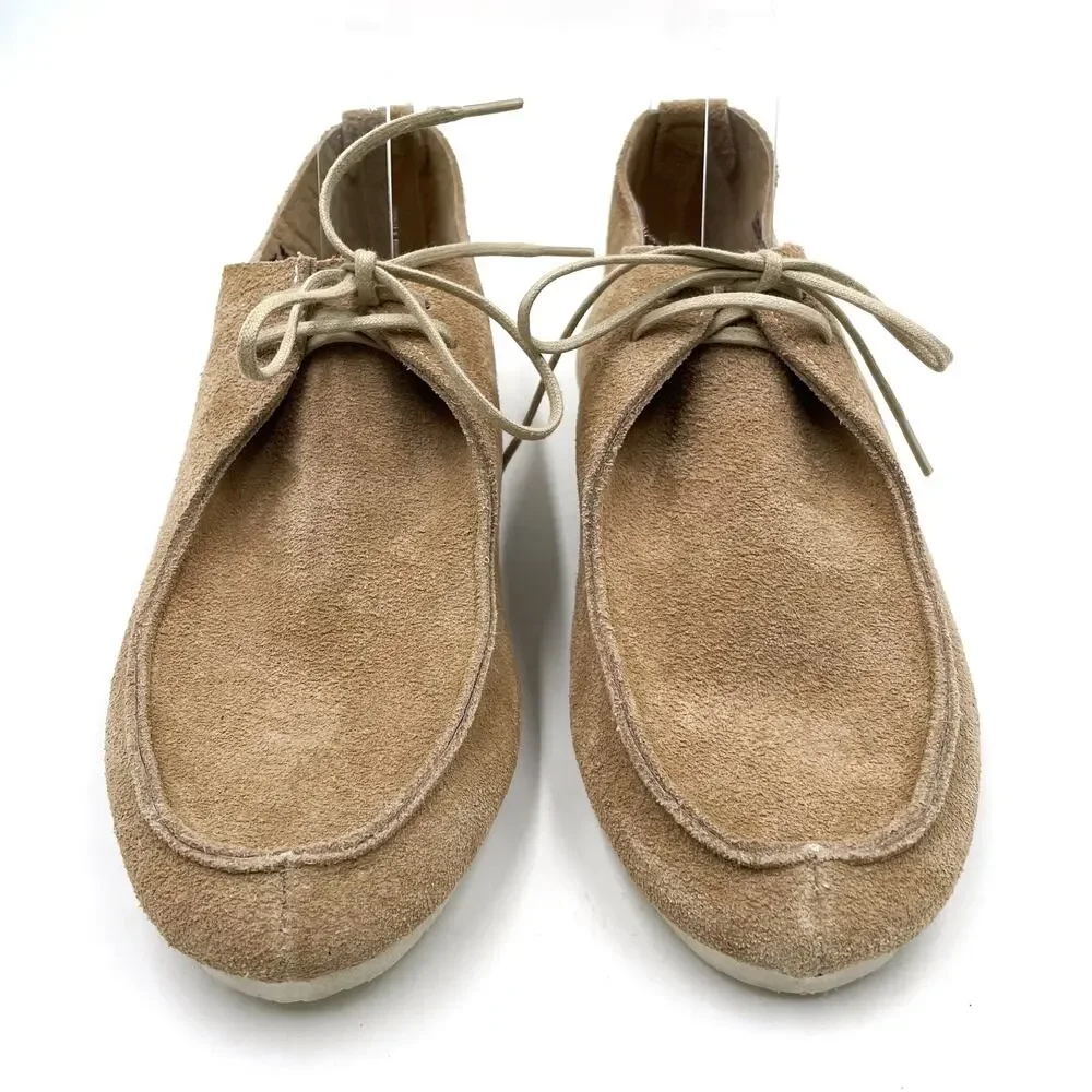 Crown Northampton Turner Apron Shoe Tan Suede Lace Up Sz 6 UK / 9 US Women's - Picture 4 of 9